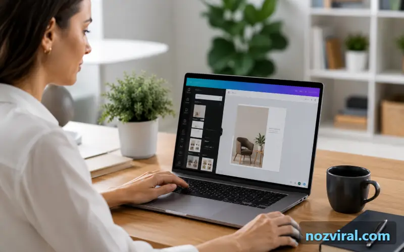 Ferramentas de inteligência artificial gratuitas aplicadas à criação visual em notebook.